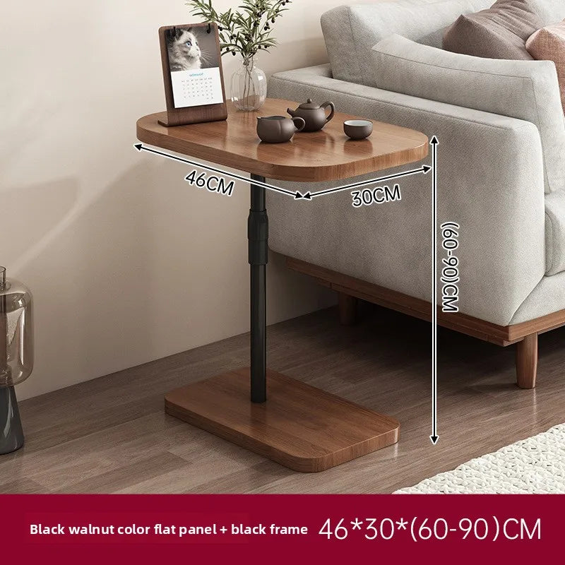 Stable nightstand, removable computer desk, side table, writing desk, bedroom workstation, small coffee table
