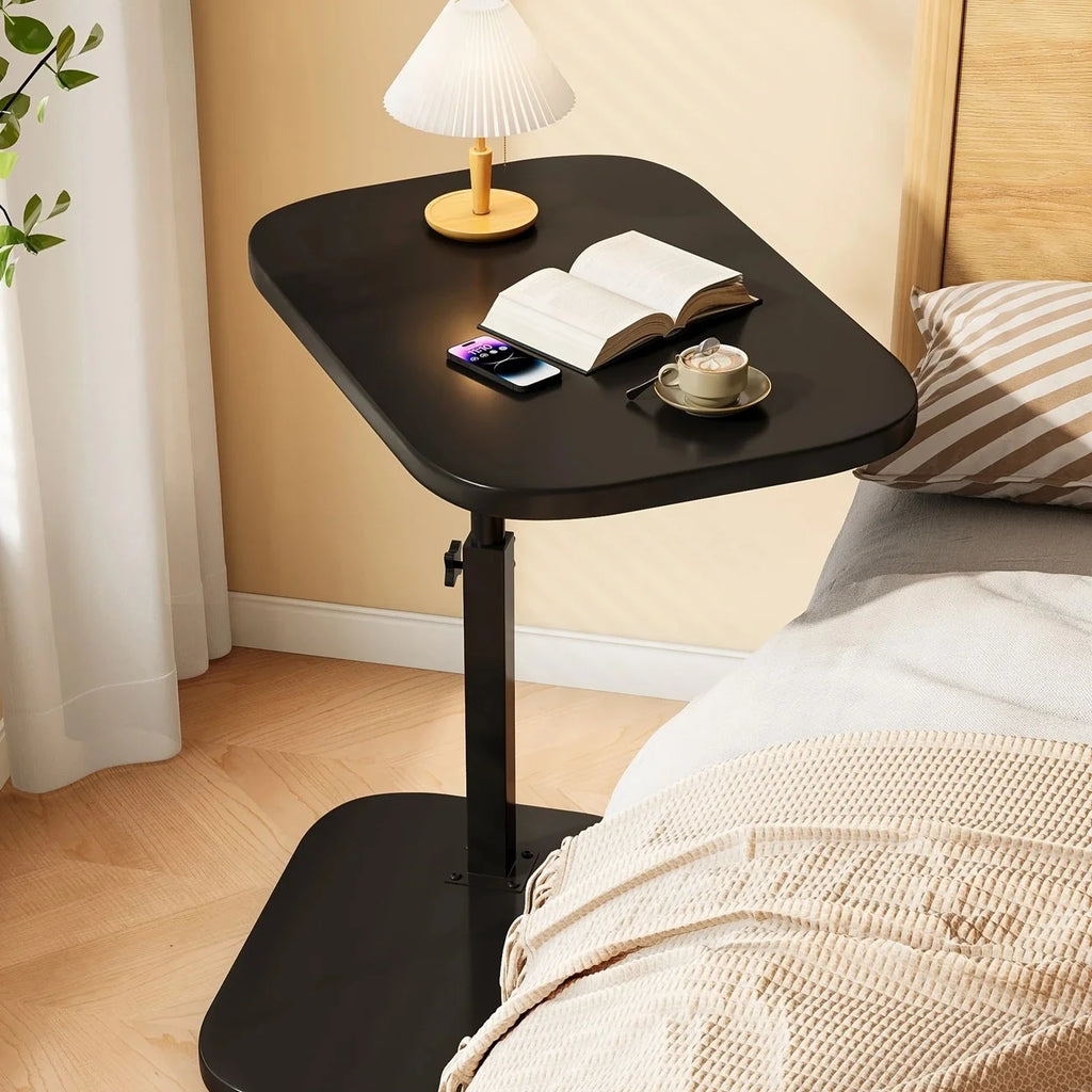 Portable Adjustable Foldable Side Table/Laptop Desk, for Home Office, Coffee Table, Nightstand, Office Reception Area, Mother