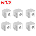 Magnetic Cable Clip, Cable Holder, Self-Adhesive Wire Holder, Cable Organizer for Home Office Under Desk