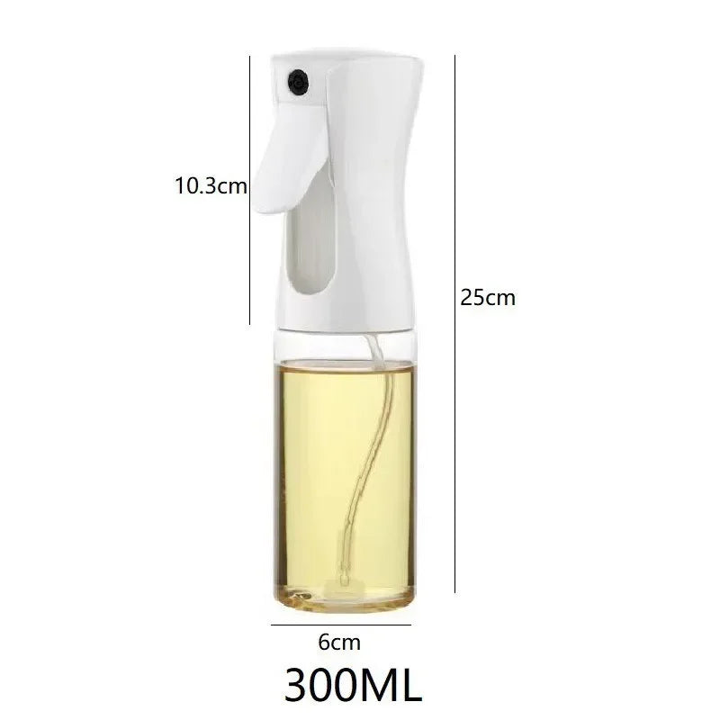 Ölsprühflasche Wiederverwendbar 200/300/500ml – Feiner Sprühnebel für Olivenöl & Essig | Küche & BBQ