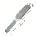Double-sided pet hair remover, manual electrostatic sticky lint brush, for cats, clothes, sofas, furniture, carpet cleaning