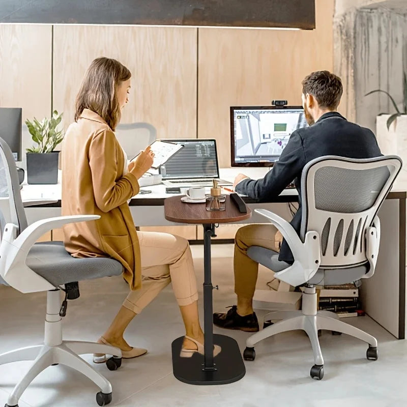 Portable Adjustable Foldable Side Table/Laptop Desk, for Home Office, Coffee Table, Nightstand, Office Reception Area, Mother