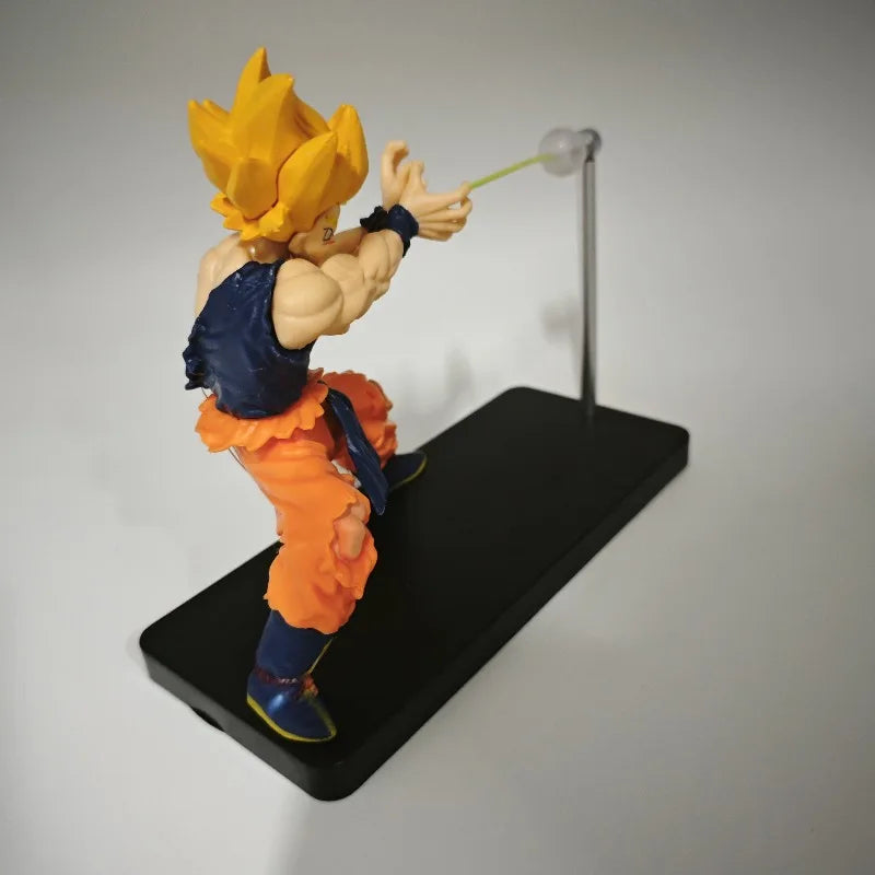 Super Saiyan Goku Night Light with Touch Function, Kamehameha Magnetic Anime Decoration, Cool Figure, Birthday Gift for Boys