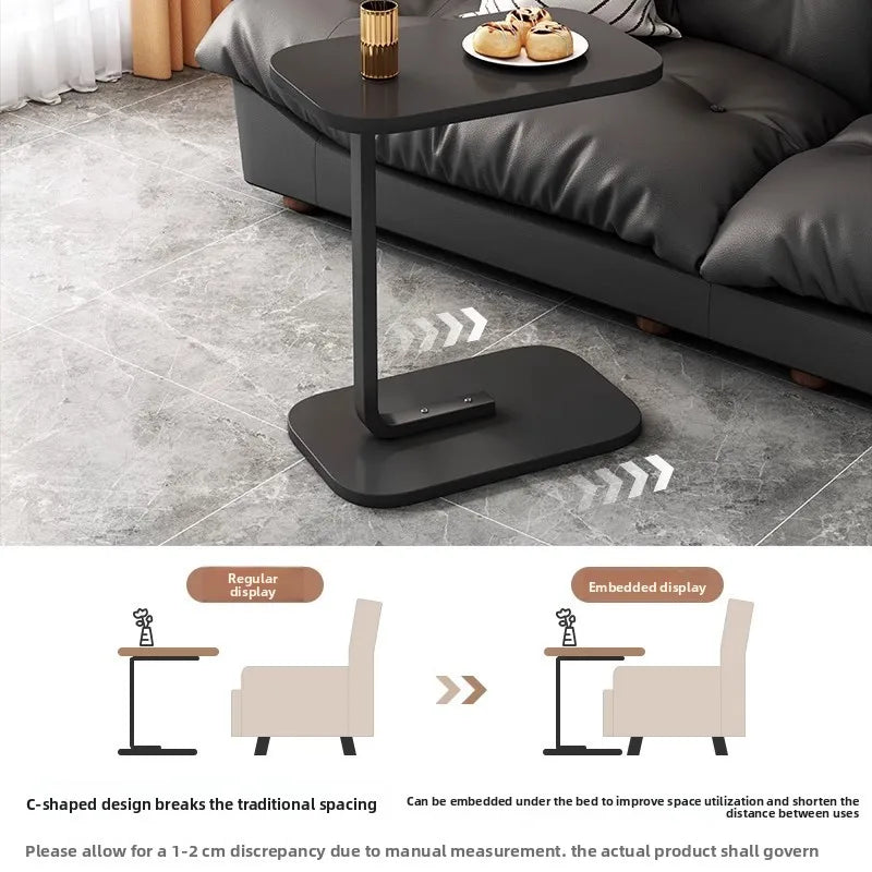 Stable nightstand, removable computer desk, side table, writing desk, bedroom workstation, small coffee table