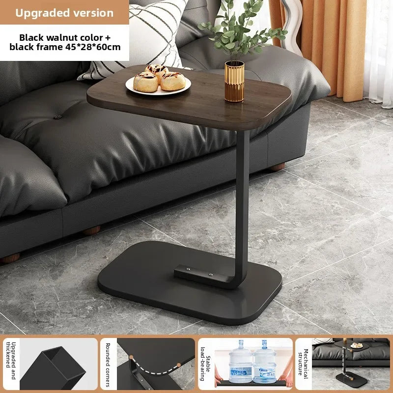 Stable nightstand, removable computer desk, side table, writing desk, bedroom workstation, small coffee table