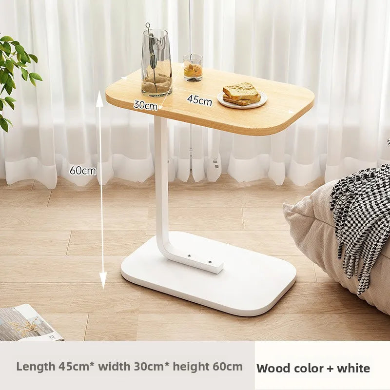 Stable nightstand, removable computer desk, side table, writing desk, bedroom workstation, small coffee table