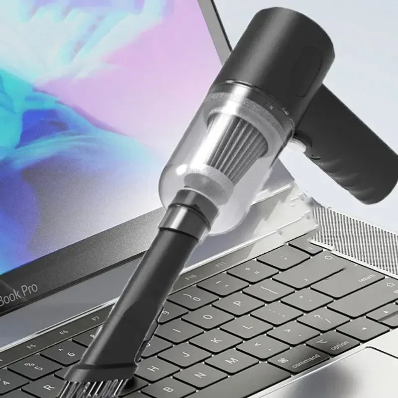 9000Pa Wireless Car Vacuum Cleaner USB Charging 1200mAh Portable Cleaning Device Mini Wet and Dry Vacuum Cleaner Household