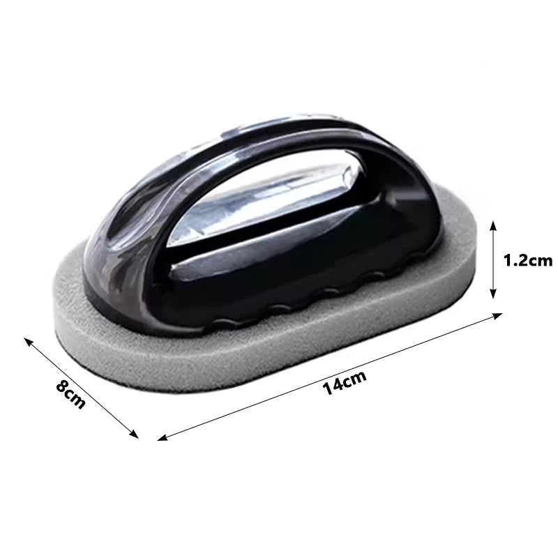 Magic Eraser Sponge Brush - Heavy Duty Rust & Stain Remover for Kitchen & Bathroom