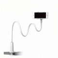 Lazy Night Desktop Cell Phone Clamp Holder, Flexible Long Arm Gooseneck, Lazy Person Mount with Grip, Overhead Live Mount