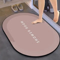 Absorbent Bathroom - Super Fast Water Absorption, Soft, Comfortable, Easier Drying Mat, Mud Doormat for Bathroom