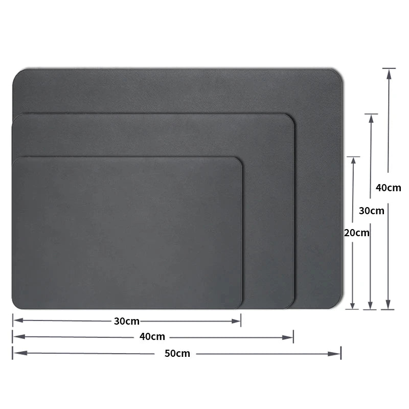 Super Absorbent, Large, Absorbent Kitchen Mat, Non-Slip, for Draining Coffee Dishes, Drying Mat, Quick Drying, Dish Mat