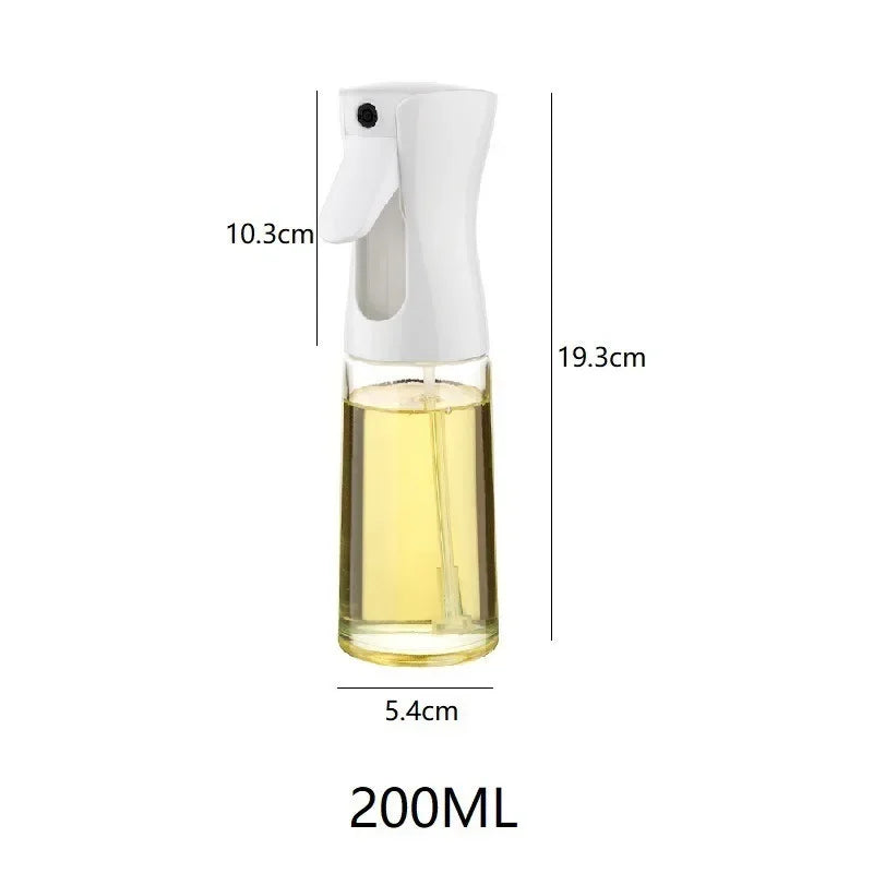 Ölsprühflasche Wiederverwendbar 200/300/500ml – Feiner Sprühnebel für Olivenöl & Essig | Küche & BBQ