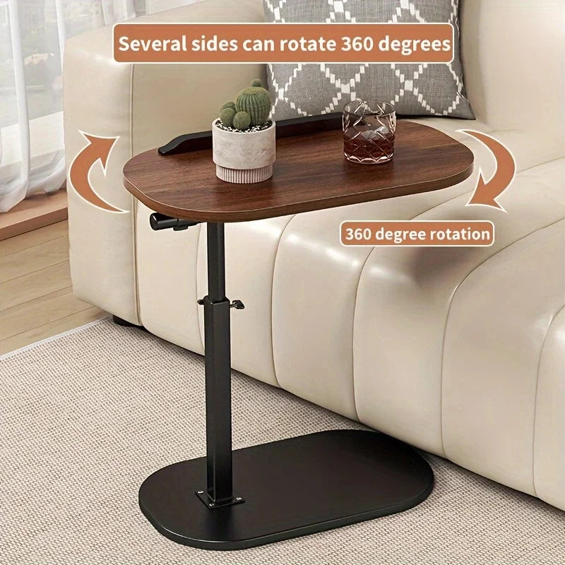 Portable Adjustable Foldable Side Table/Laptop Desk, for Home Office, Coffee Table, Nightstand, Office Reception Area, Mother
