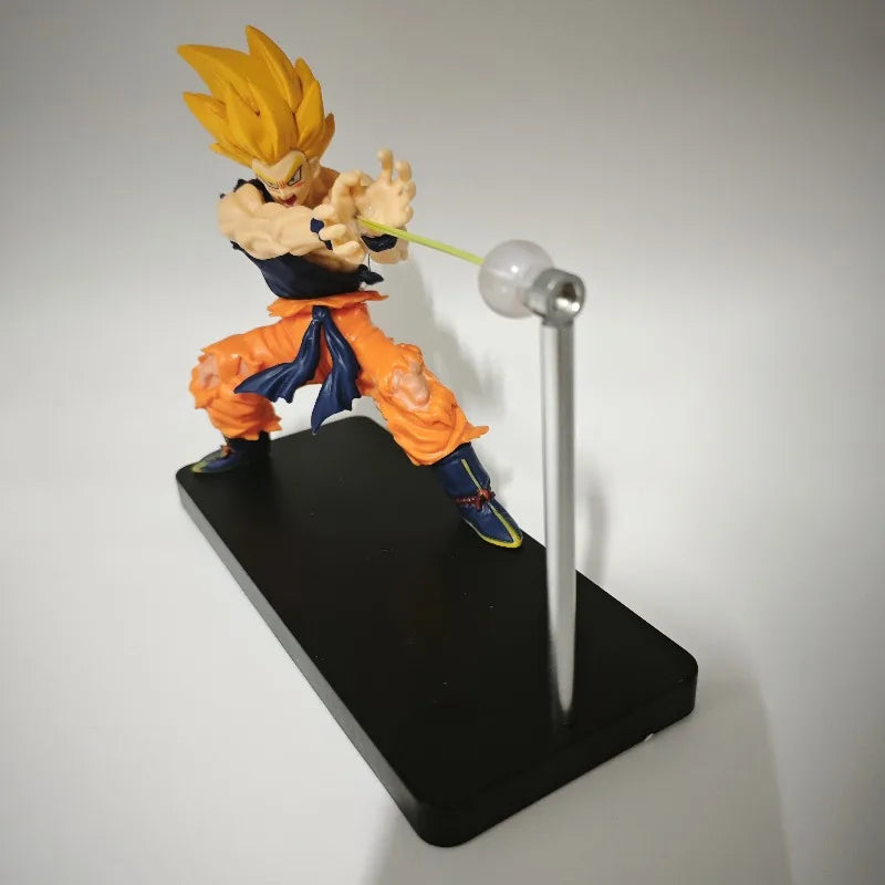 Super Saiyan Goku Night Light with Touch Function, Kamehameha Magnetic Anime Decoration, Cool Figure, Birthday Gift for Boys