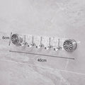 Modern Wall-Mounted Suction Cup Hook Rotatable Towel Holder Vacuum Suction Hook for Bathrobes and Coats