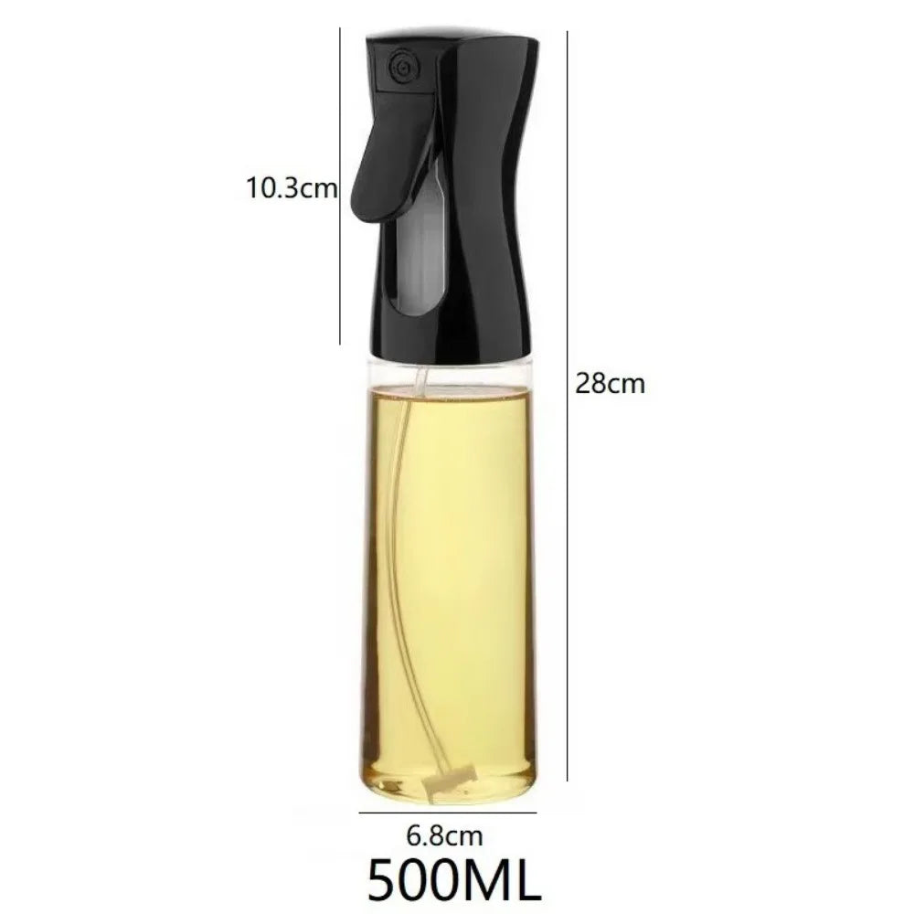 Ölsprühflasche Wiederverwendbar 200/300/500ml – Feiner Sprühnebel für Olivenöl & Essig | Küche & BBQ