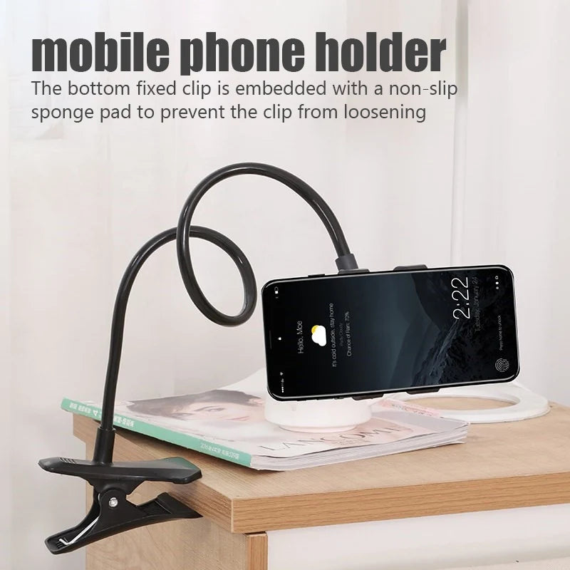 Universal Phone Holder Flexible Lazy Holder Adjustable Phone Clip Home Bed Desktop Mount Smartphone Stand