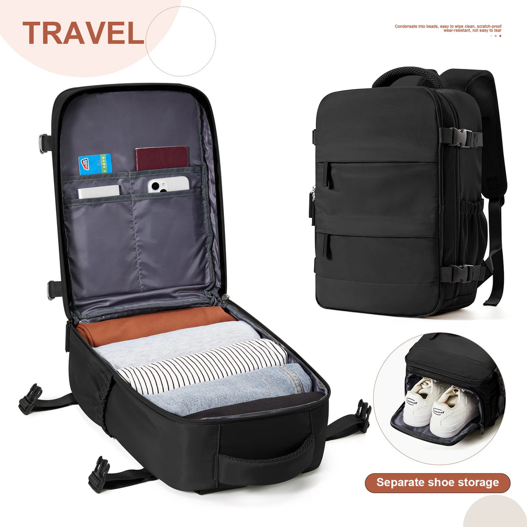 Ryanair Rucksack 40x20x30 cm – Handgepäck für Herren & Damen, Laptop & Reise